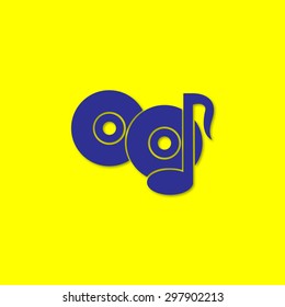 Music vector icon 