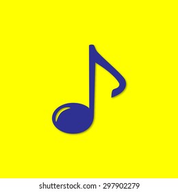 Music vector icon 