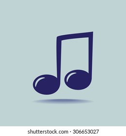 Music vector icon 