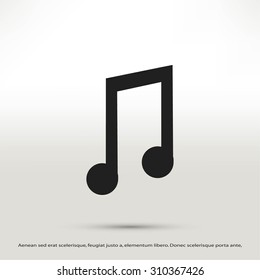 music vector icon