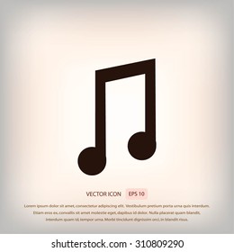 music vector icon