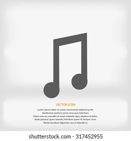 music vector icon