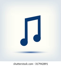 music vector icon