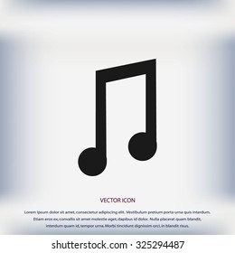 music vector icon