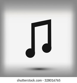 music vector icon