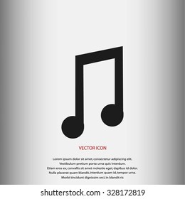 music vector icon
