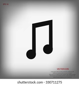 music vector icon
