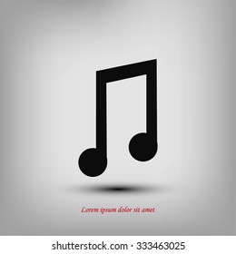 music vector icon