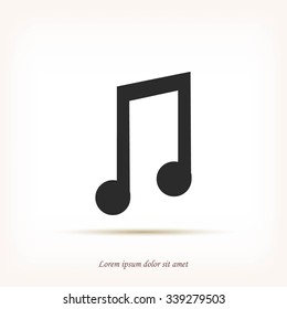 music vector icon