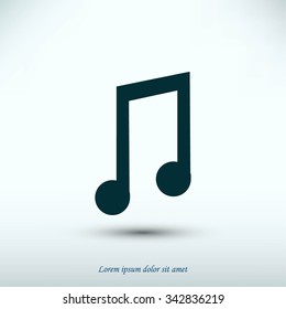 music vector icon