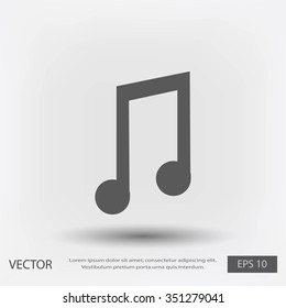 music vector icon