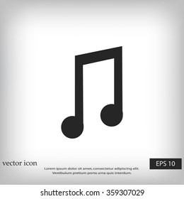 music vector icon