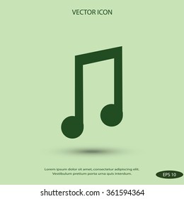 music vector icon