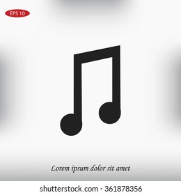 music vector icon