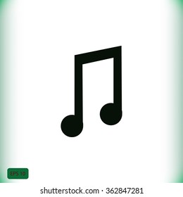 music vector icon