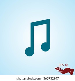 music vector icon