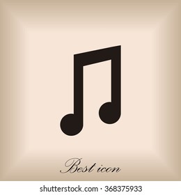 music vector icon