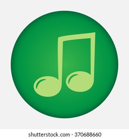 Music vector icon 