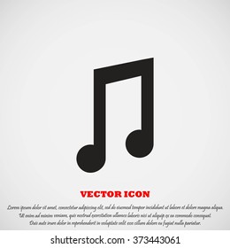 music vector icon
