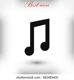 music vector icon