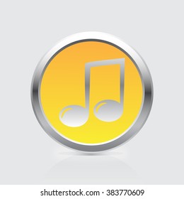 Music vector icon 