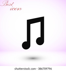 music vector icon