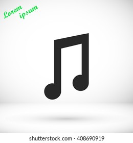 music vector icon