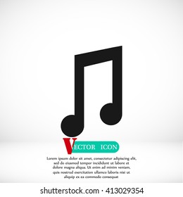 music vector icon
