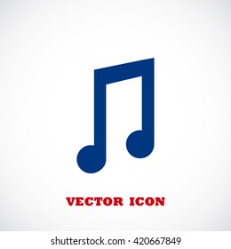 music vector icon