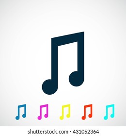 music vector icon