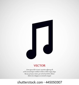 music vector icon