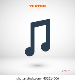 music vector icon