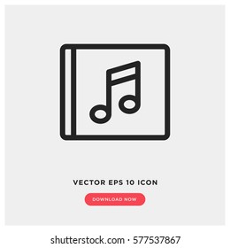 Music vector icon