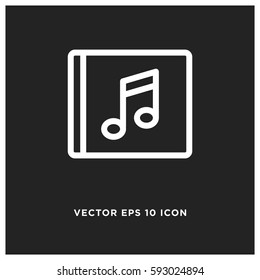 Music vector icon