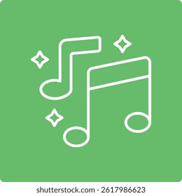 Music vector icon. Can be used for printing, mobile and web applications.