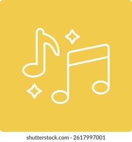 Icono de Vector de música. Se puede utilizar para aplicaciones de impresión, móviles y de Web.
