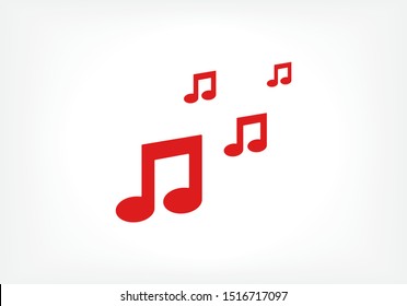 Music Vector icon . Lorem Ipsum Illustration design