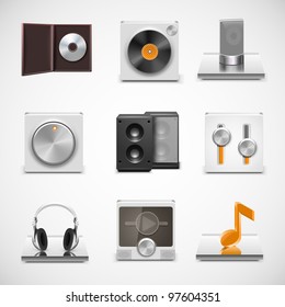 music vector icons