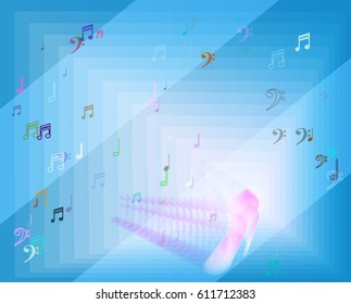 music vector idea
