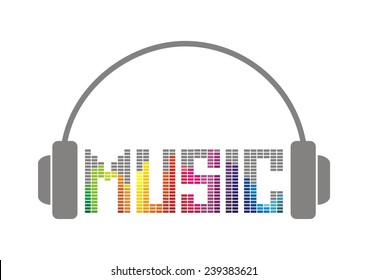 Music. Vector illustration. 