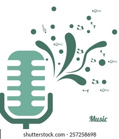Music, vector illustration