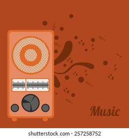 Music, vector illustration