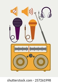 Music, vector illustration