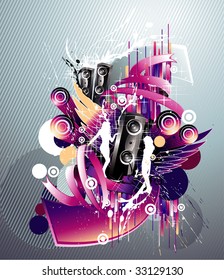 music vector illustration