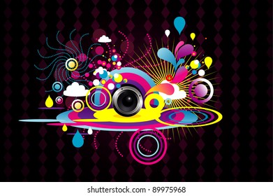 music vector illustration