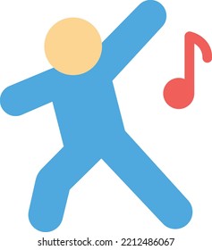 Musik, Vektorgrafik auf transparentem Hintergrund. Hochwertige Symbole. Zeilenfarbige Vektorsymbole für Konzept und Grafikdesign.