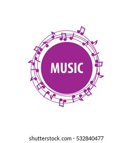 music vector logo
