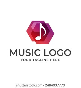 Music Vektorgrafik Logo Grafik Modern Abstract
