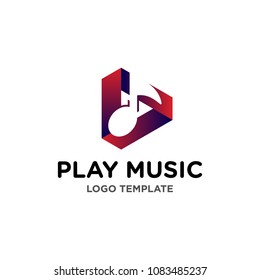 Music Vector Logo Template