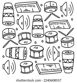 music vector set bundle design 